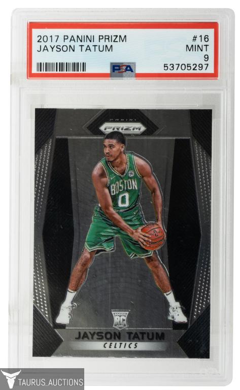 2017 Panini Prizm #16 Jayson Tatum Rookie Psa 10
