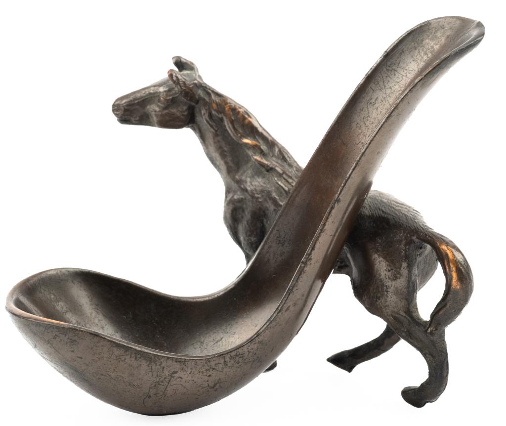Bronze Figural Horse Pipe Holder (1 of 5)