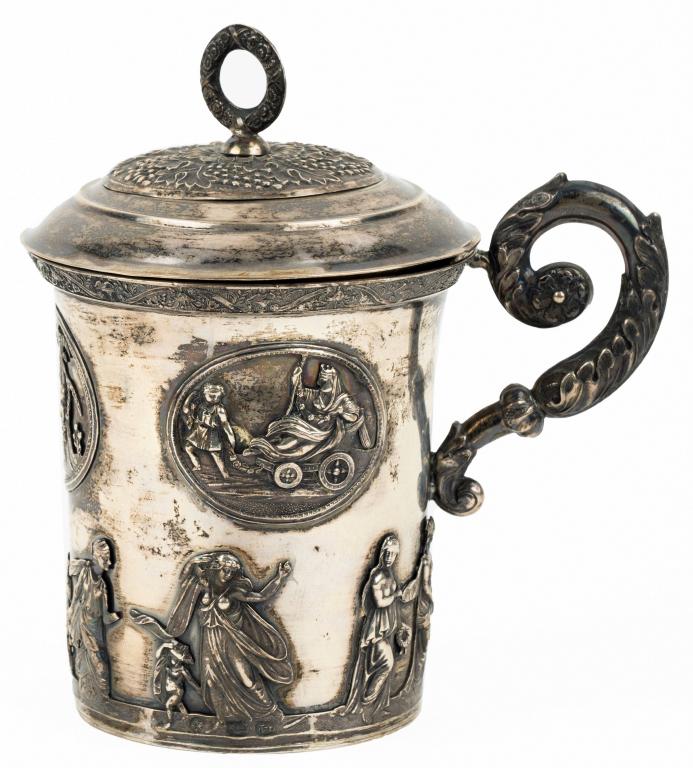 Russian Silver Mug, P. Muller, St. Petersburg 1833 (1 of 9)