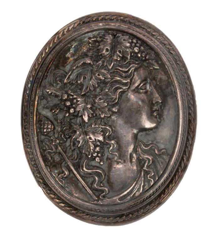 Henryk Winograd Silver Cameo Brooch Pendant (1 of 6)