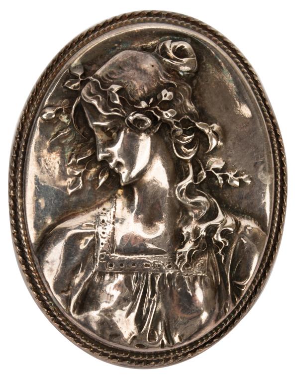 Henryk Winograd Sterling Cameo Brooch Pendant (1 of 5)