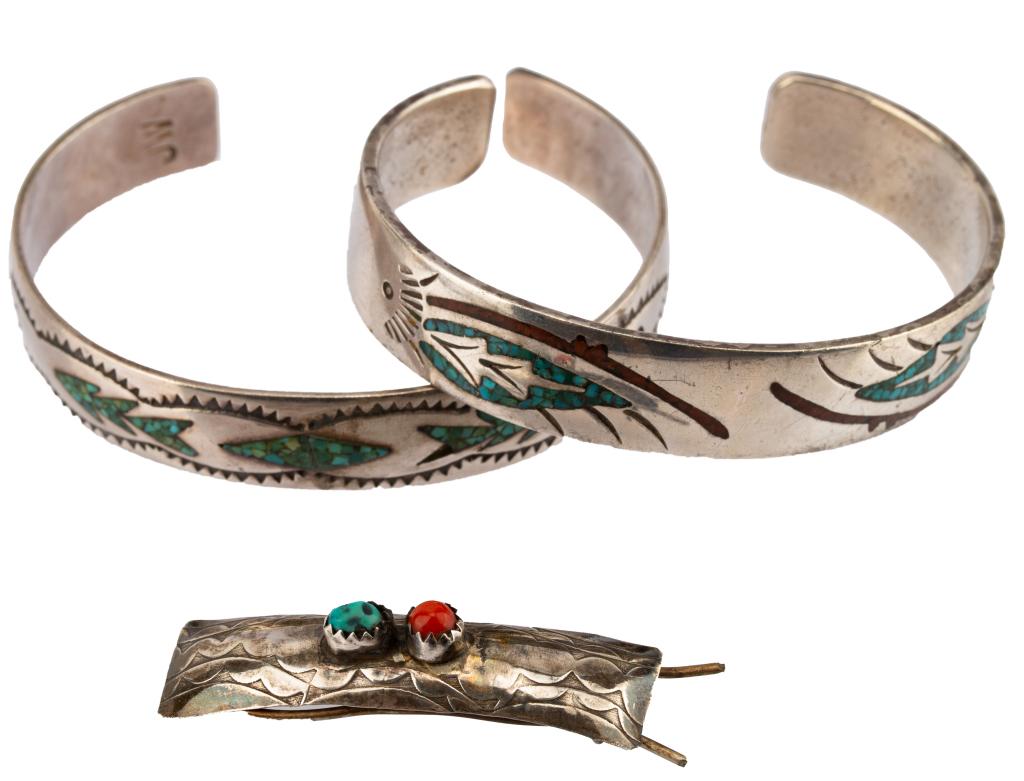 Native American Sterling Jewelry - 3 Piece Lot (1 of 7)