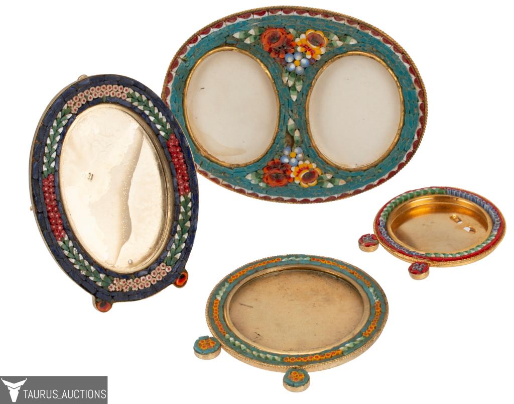 Italian Micro Mosaic Frame Assortment (1 of 6)