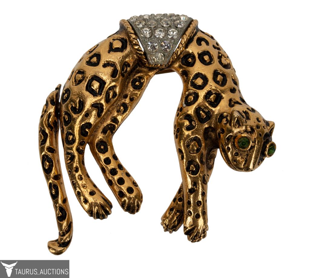Florenza Leopard Figural Brooch (1 of 7)