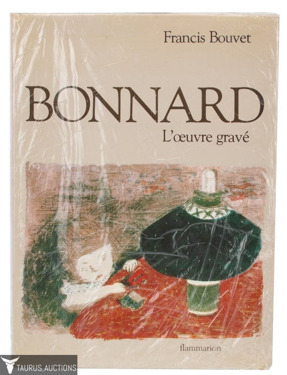 Francis Bouvet - Bonnard, L'oeuvre Grave Art Book (1 of 5)