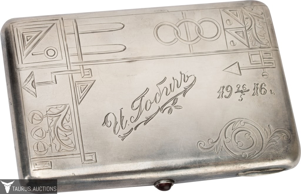 Early 20th C. Silver Cigarette Case (1 of 6)