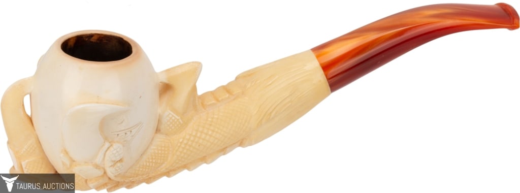 Ismet Bekler Freehand Meerschaum Estate Pipe (1 of 9)