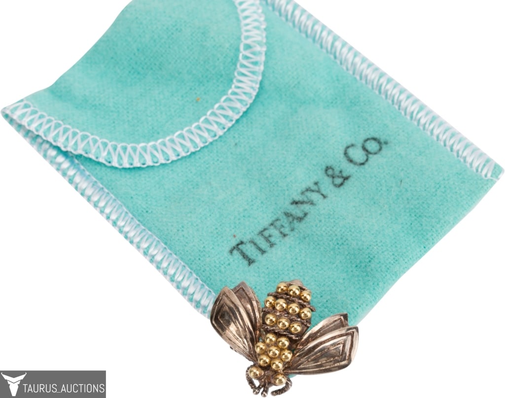 Tiffany & Co. Sterling Figural Bumble Bee Brooch (1 of 6)