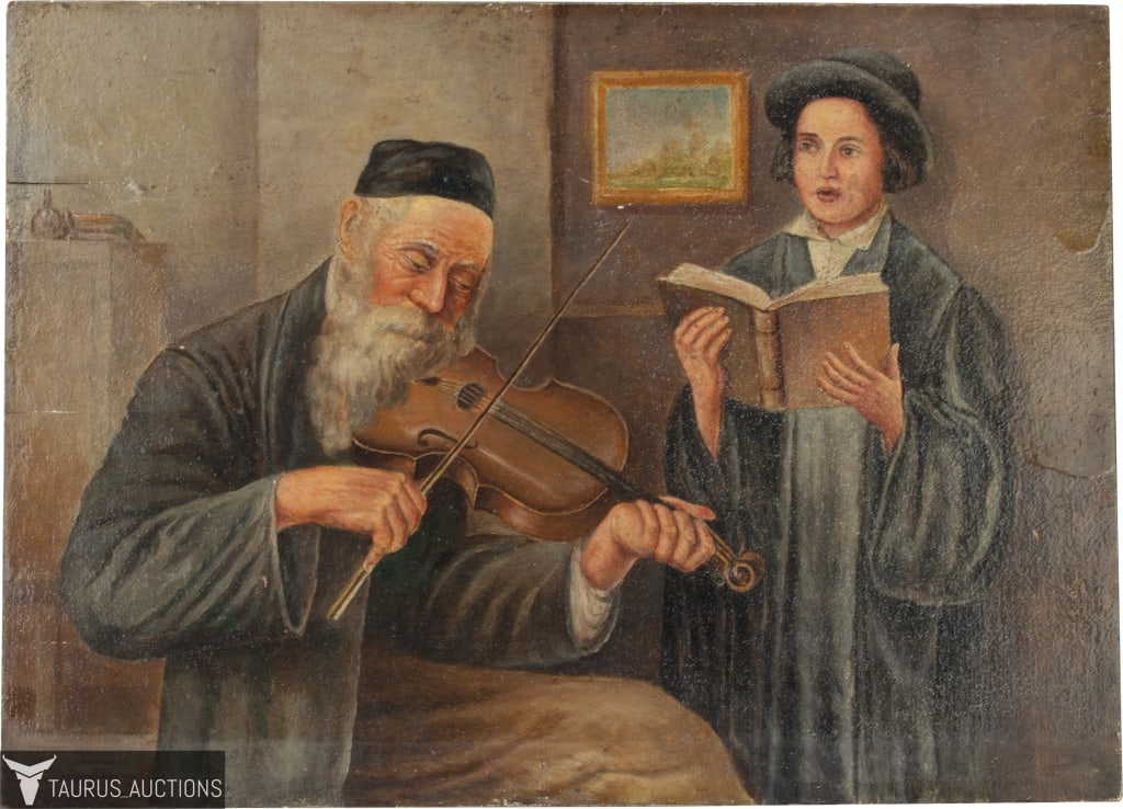After Lazar Krestin - Jewish Violin Player (1 of 4)