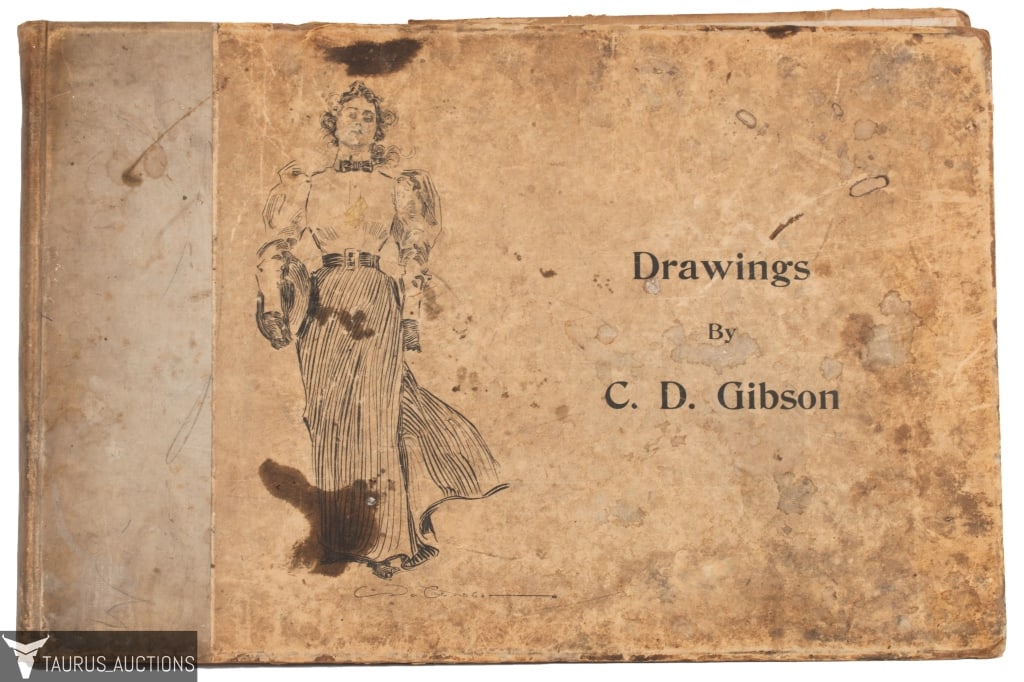 Drawings By C. D. Gibson - 1898 Art Book (1 of 10)