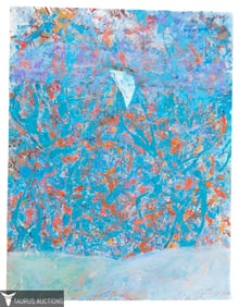 Kamen Trifonov, "Sailing " Abstract Painting