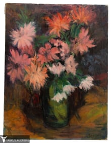 Schutz - Impressionist Still Life Oil Painting