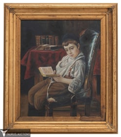 Sylvester Jerry "Smart Student" Oil Painting