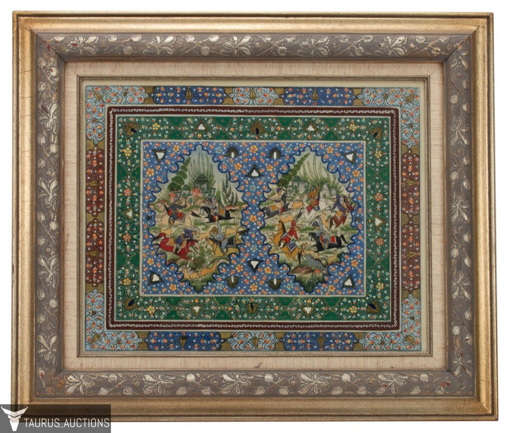 Persian / Orientalist Painting of Hunting Scene (1 of 10)
