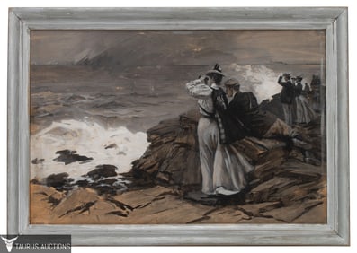 William Thomas Smedley - Watercolor, Gouache