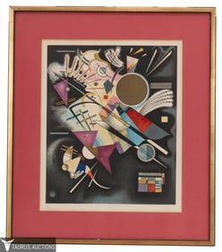 Wassily Kandinsky Numbered Abstract Lithograph