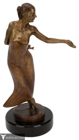 Andrew Devries - 'Nocturne' Bronze Dancer