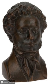 Bronze Bust of Alexander Pushkin