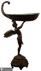 Bronzed Sculpture After Franz Von Stuck