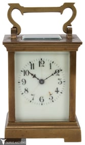 French Brass Carriage Clock