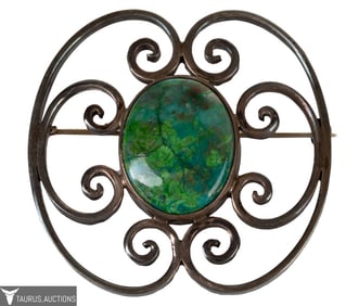 Arte en Plata Mexico Sterling Modernist Brooch