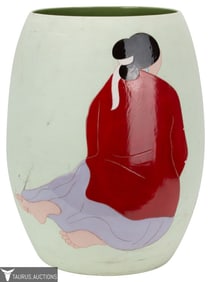 R.C. Gorman - Native American Floor Vase