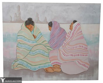 R Atkins - Three Native American Women