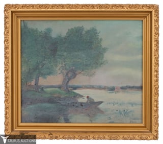 J. Roberts Landscape Painting