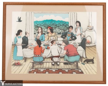 David P. Bradley, The Holiday - Artist Proof