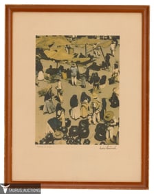 Mario Bucovich - Mercado de Ejutla Print