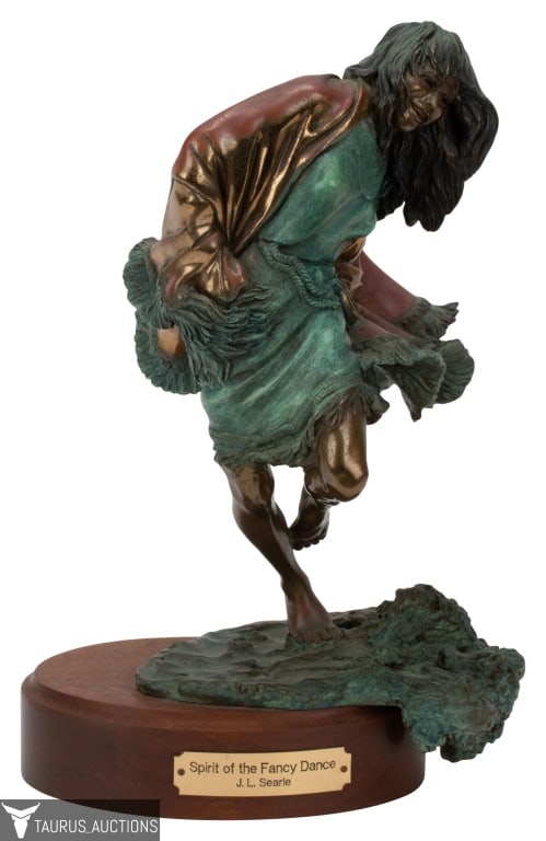 J.L. Searle - Bronze 'Spirit of the Fancy Dance' (1 of 11)
