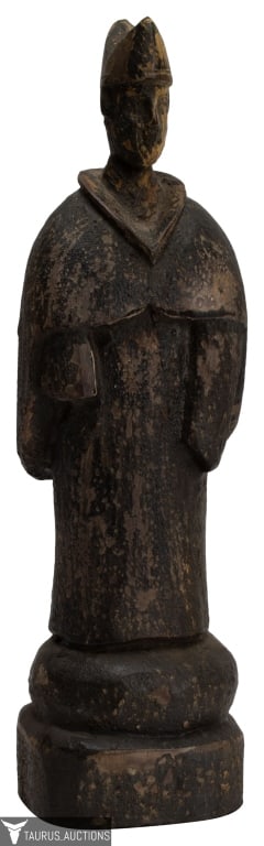 Antique Hand Carved Wood Santos Statue (1 of 8)