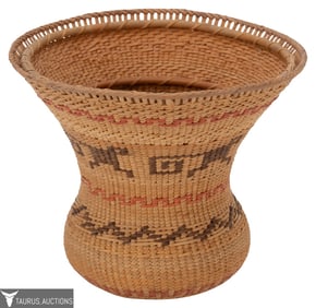 Yekuana Palm Coil Handwoven Basket