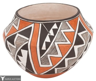 Lucy M. Lewis - Signed Acoma Pueblo Pot