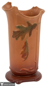 Weller Art Pottery - Oak Leaf & Acorn Vase.