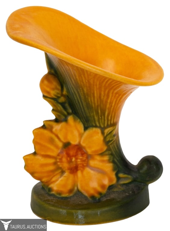 Roseville Art Pottery Cornucopia Vase 170-6 (1 of 8)