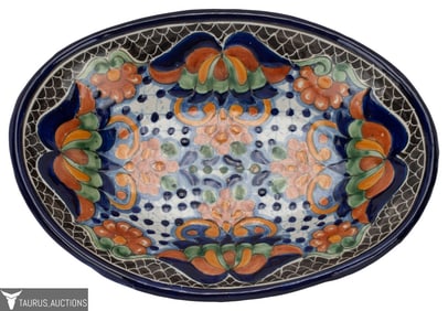 La Corona Talavera Pottery - Oval Platter