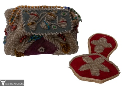 Tuscarora Hand Beaded Whimsies - Bag & Wall Pocket