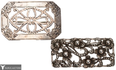 Sterling Silver Brooch Pin Lot