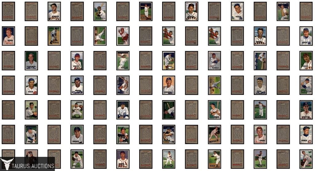 1951 Bowman Baseball Card Lot (1 of 7)