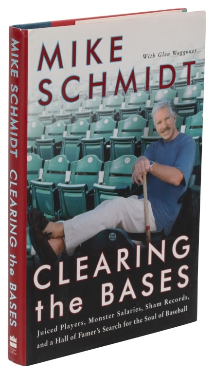 HOF Mike Schmidt Signed Clearing the Bases (1 of 4)