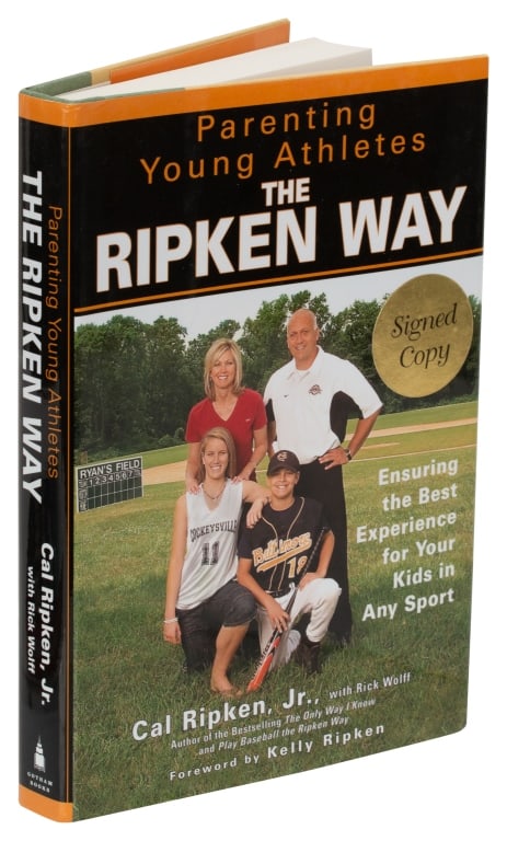 HOF Cal Ripken Jr. Signed Book The Ripken Way (1 of 4)