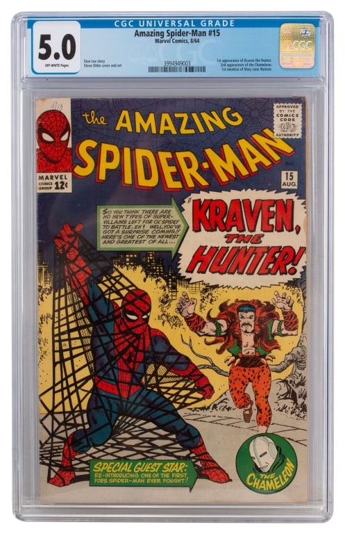 Marvel Comics Amazing Spider-Man #15 CGC 5.0 (1 of 3)