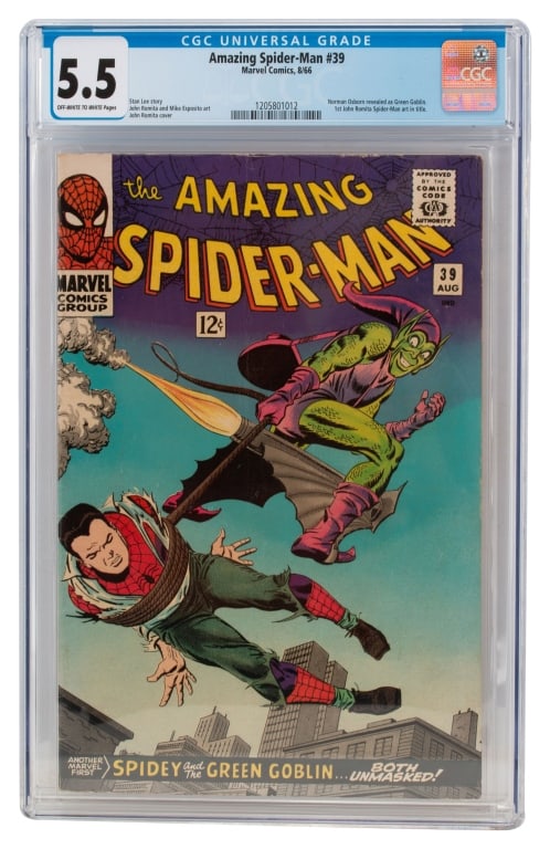 Marvel Comics Amazing Spider-Man #39 CGC 5.5 (1 of 3)