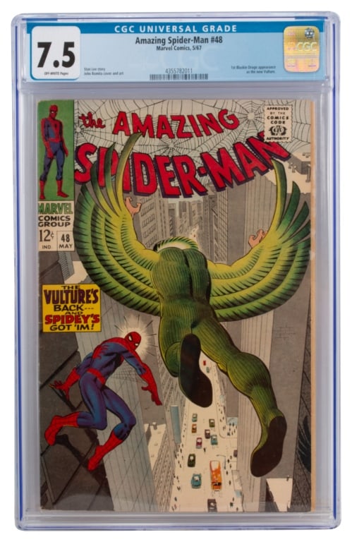 Marvel Comics Amazing Spider-Man #48 CGC 7.5 (1 of 3)