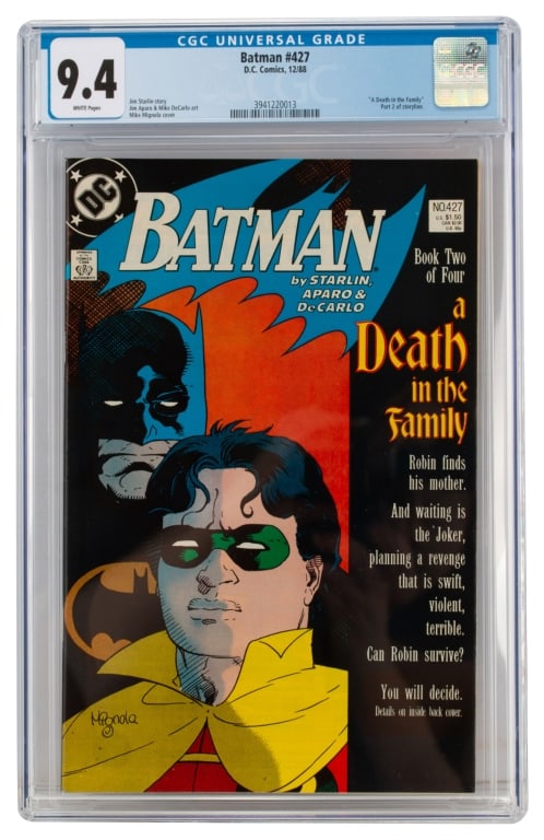 D.C. Comics Batman #427 CGC 9.4 (1 of 3)