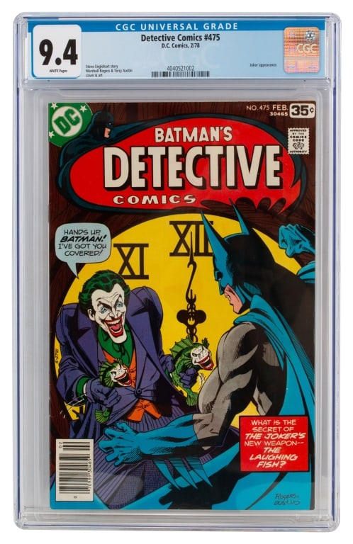 D.C. Detective Comics #475 Batman CGC 9.4 (1 of 3)