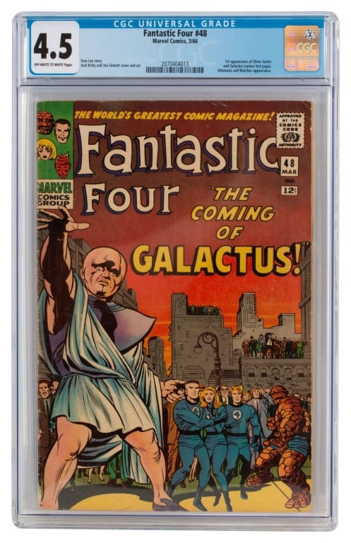 Marvel Comics Fantastic Four #48 CGC 4.5 (1 of 3)