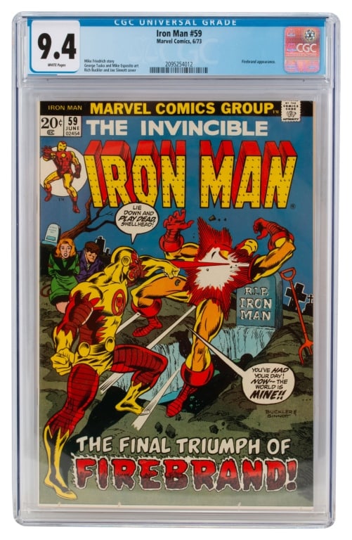 Marvel Comics Iron Man #59 CGC 9.4 (1 of 3)