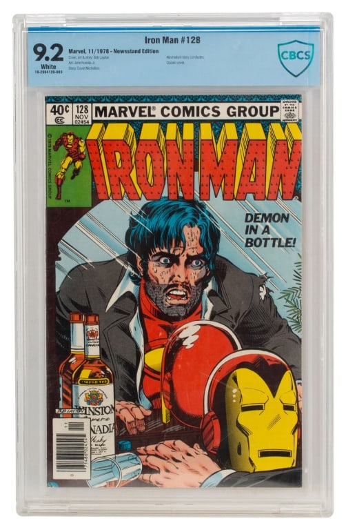 Marvel Comics Iron Man #128 Newsstand CBCS 9.2 (1 of 3)